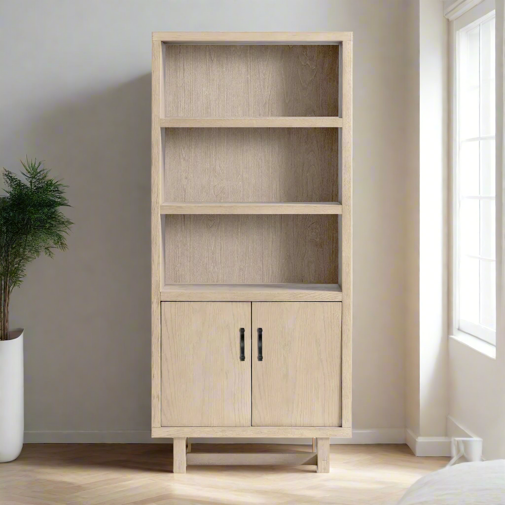 Byron Solid Wood Bookcase