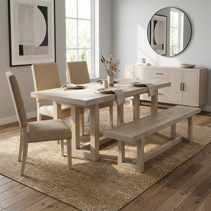 Byron Solid Wood Dining Table