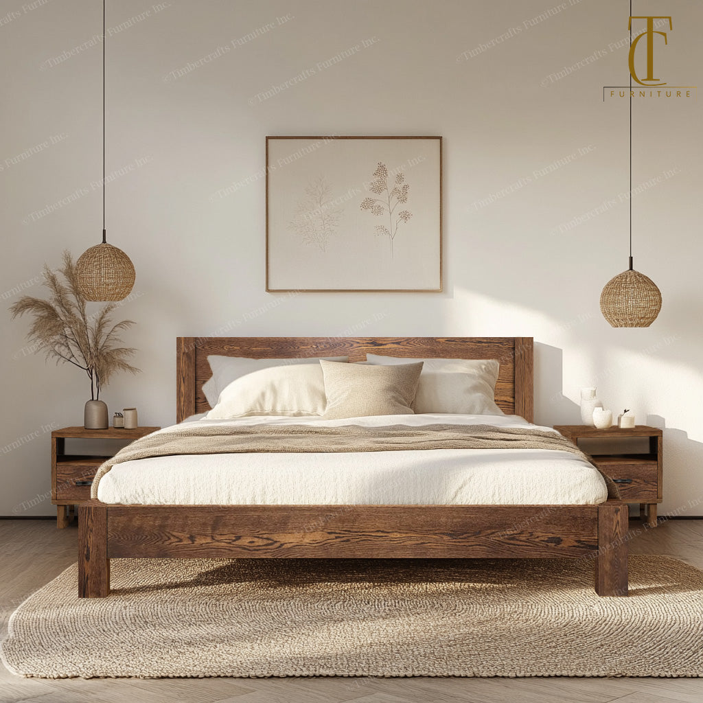 Byron Solid Wood Platform Bed