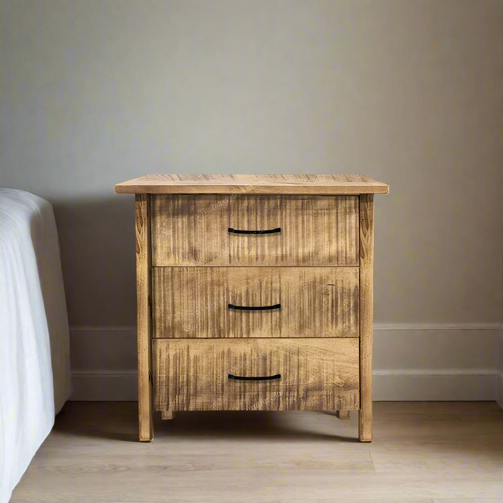 Cali Solid Wood Nightstand