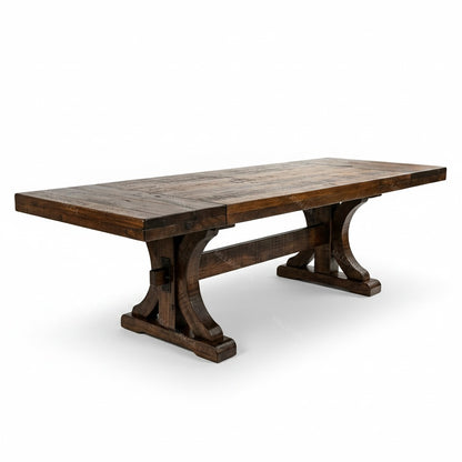 Carlisle Solid Wood Dining Table + 2-16" End Leaves