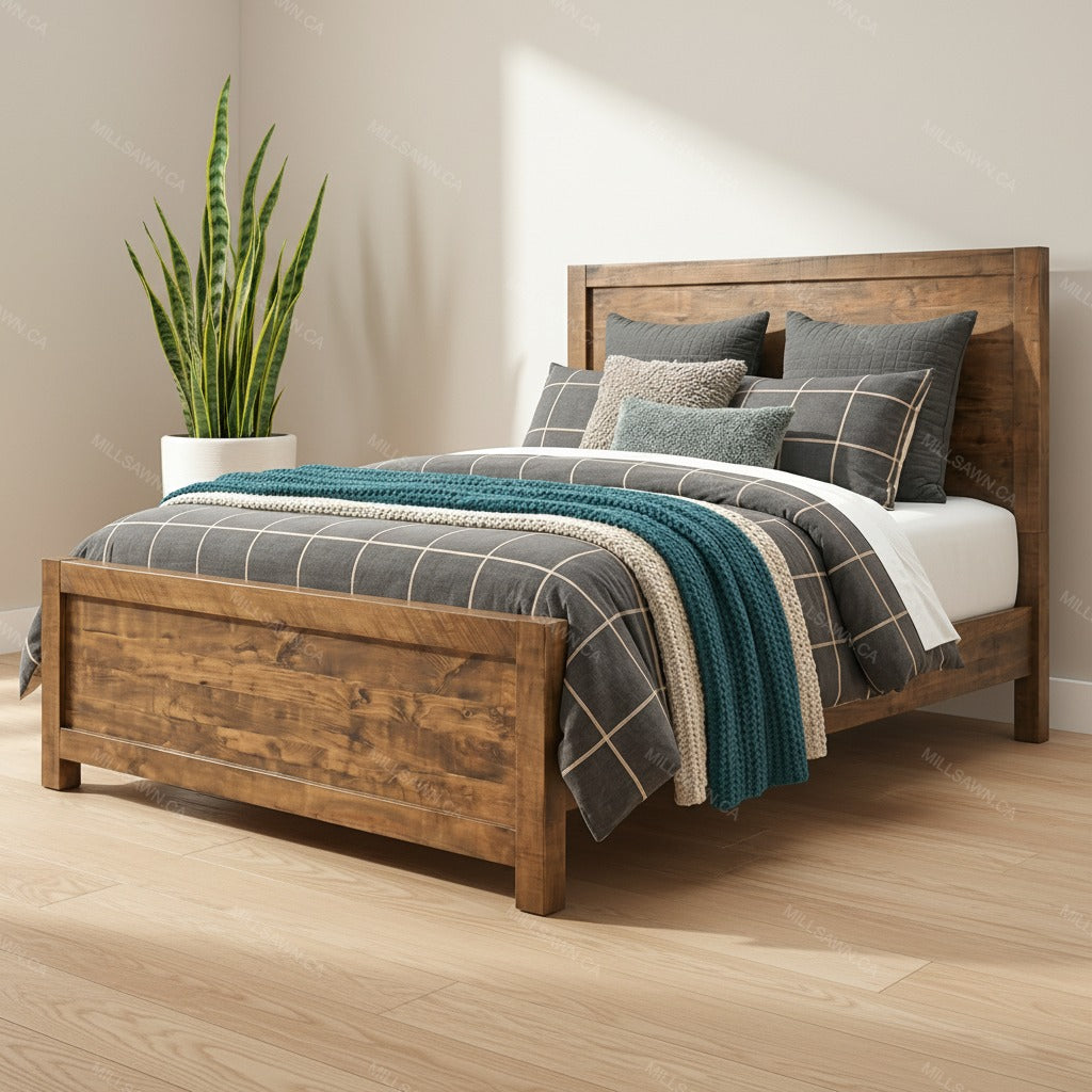 Cayman Solid Wood Bed