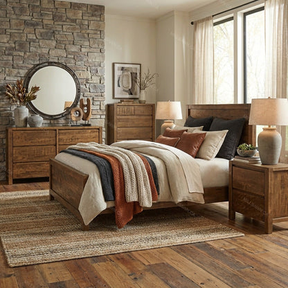 Cayman Solid Wood Bed