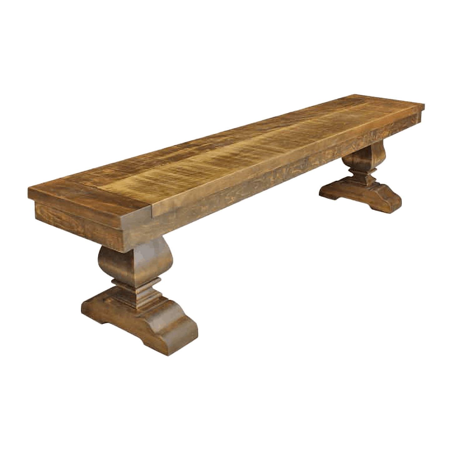 Century Pedestal Bench