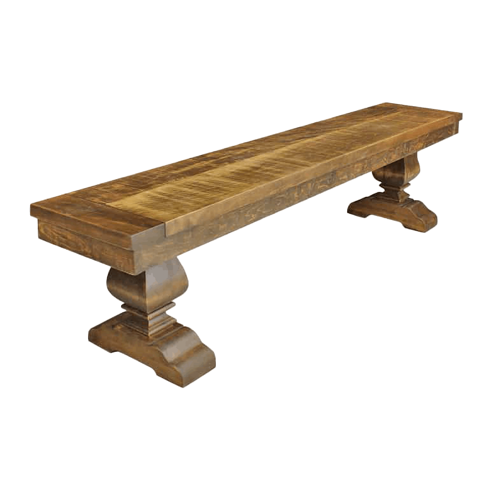 Century Pedestal Bench