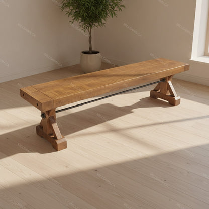 Chesapeake Solid Wood Bench