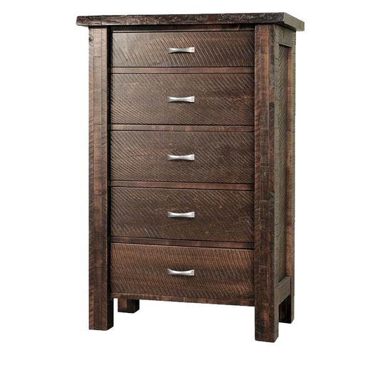 Live Edge Solid Wood Chest | Highboy