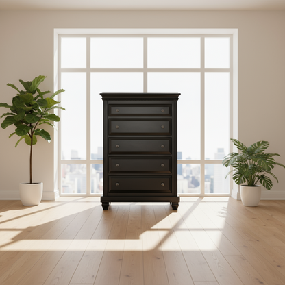 Florentino Solid Wood Chest | Highboy