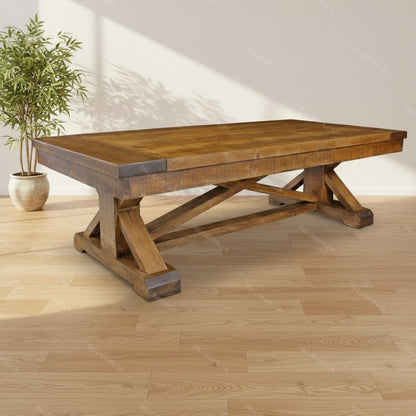 Cross Creek Solid Wood Coffee Table