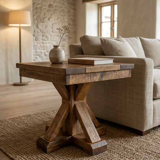 Cross Creek Solid Wood End Table