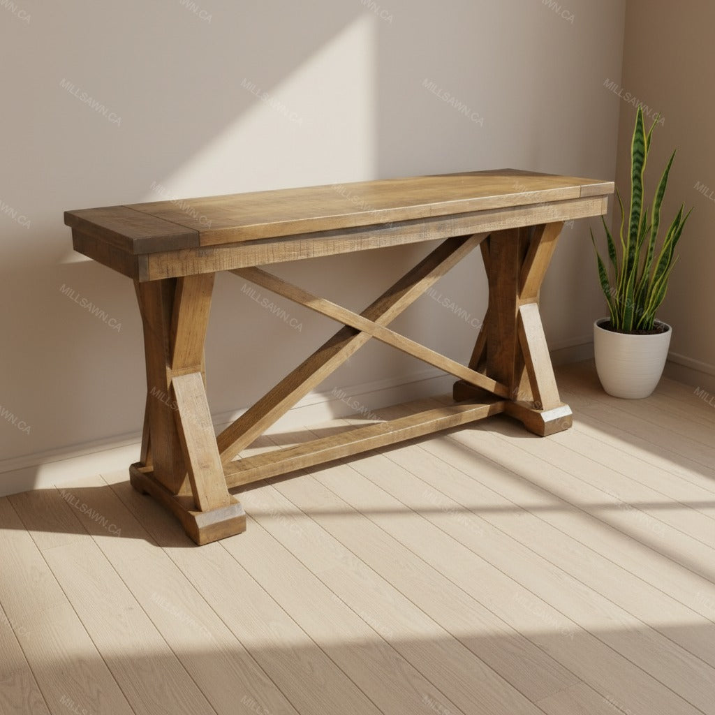 Cross Creek Solid wood Sofa Table
