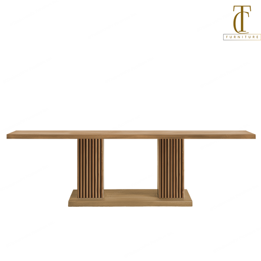 Luxe Solid Wood Dining Table