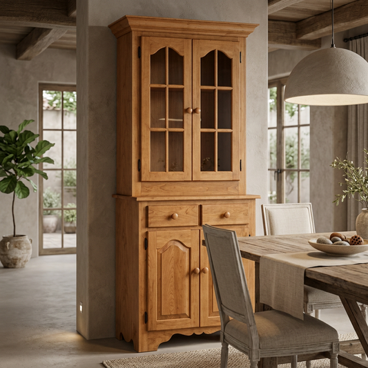 Flynn Solid Wood Hutch & Buffet