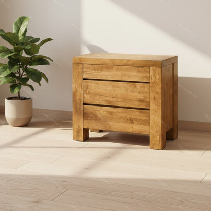 Devon Solid Wood Nightstand