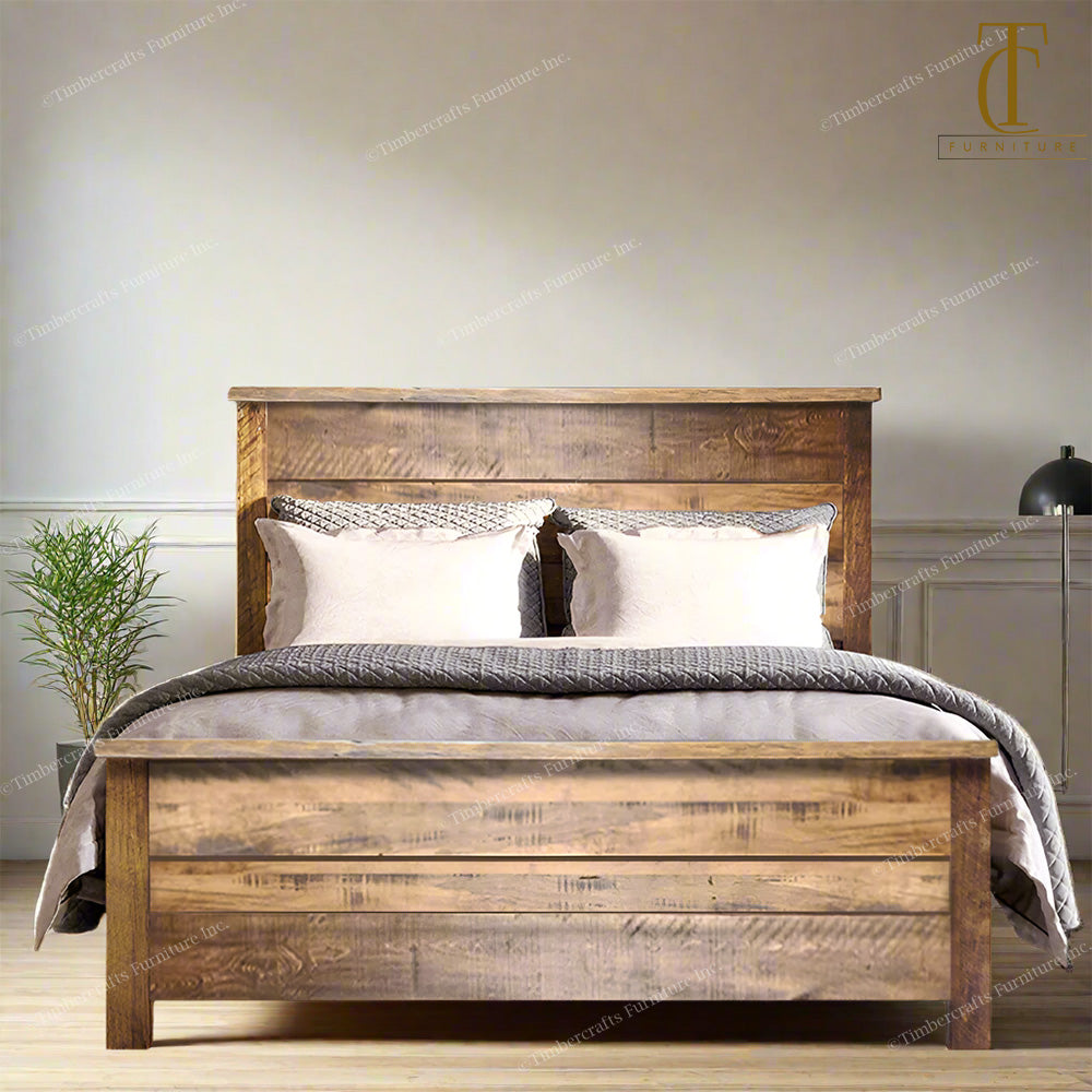 Edgewood Solid Wood Flat Top Bed