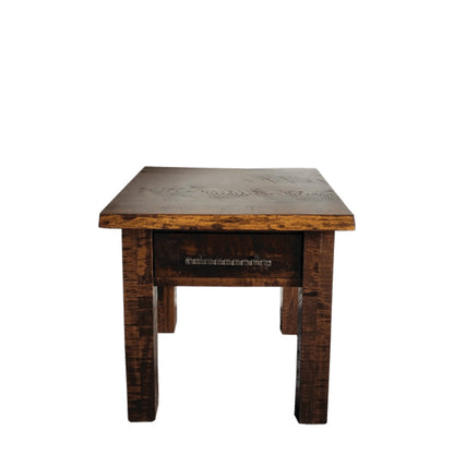 Edgewood Solid Wood End Table