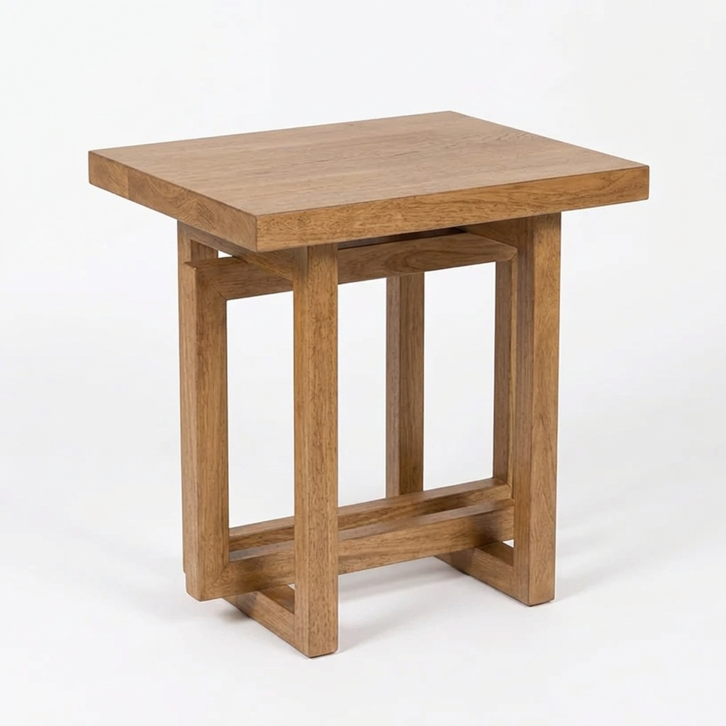 Byron Solid Wood End Table