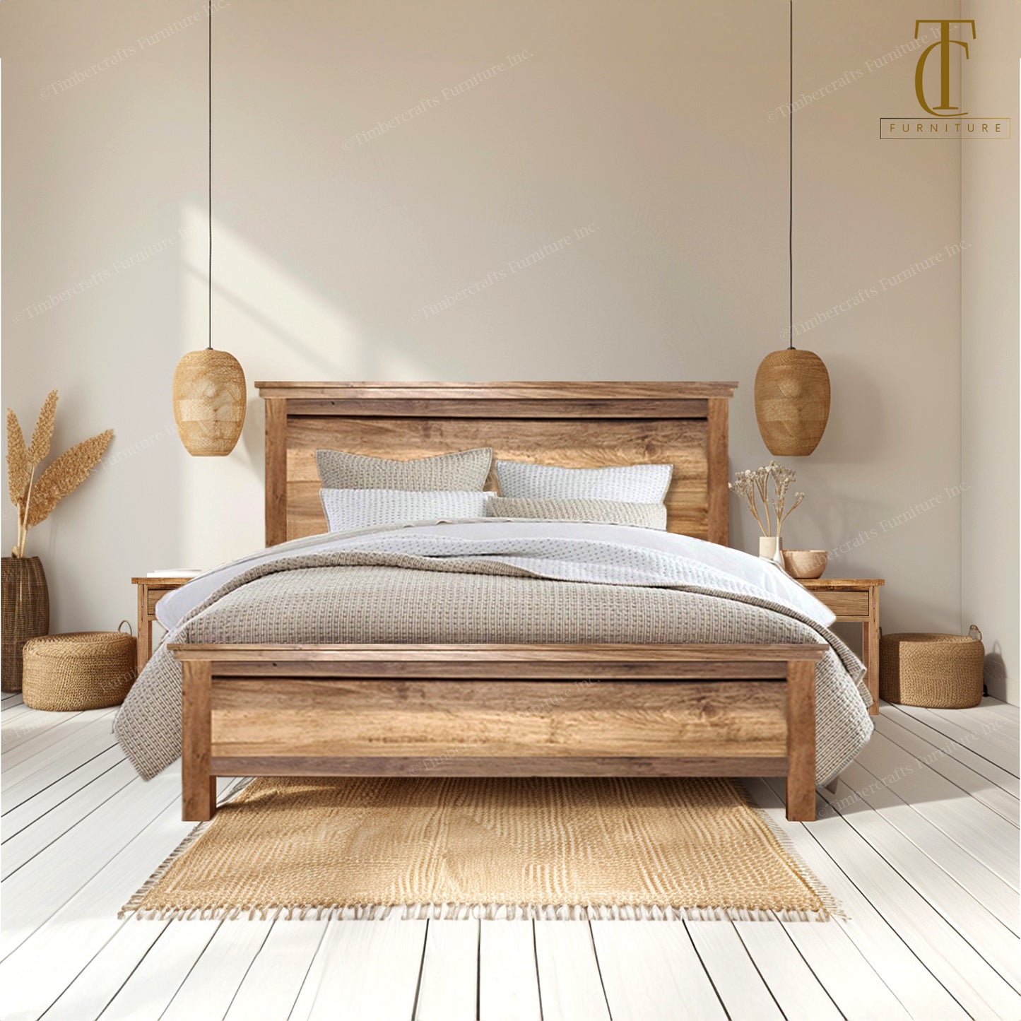 Farmstead Solid Wood Bed