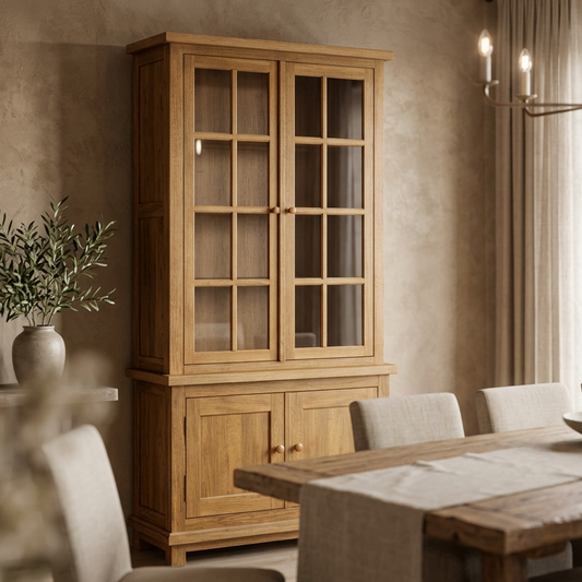 Farmstead Solid Wood China Cabinet