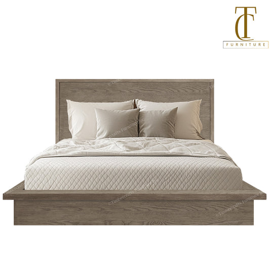 Florance Solid Wood Platform Bed