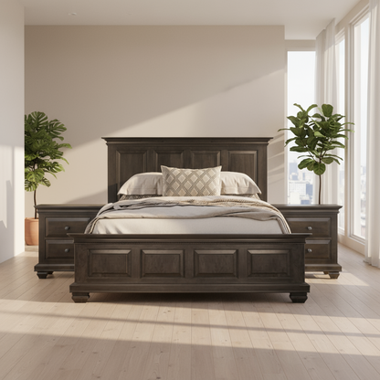 Florentino Solid Wood Bed