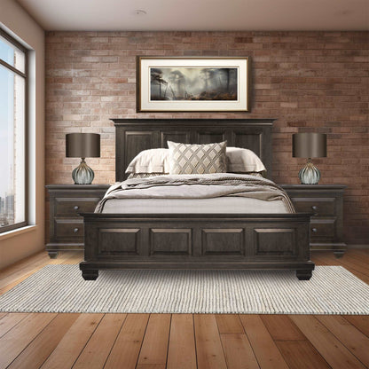 Florentino Solid Wood Bed