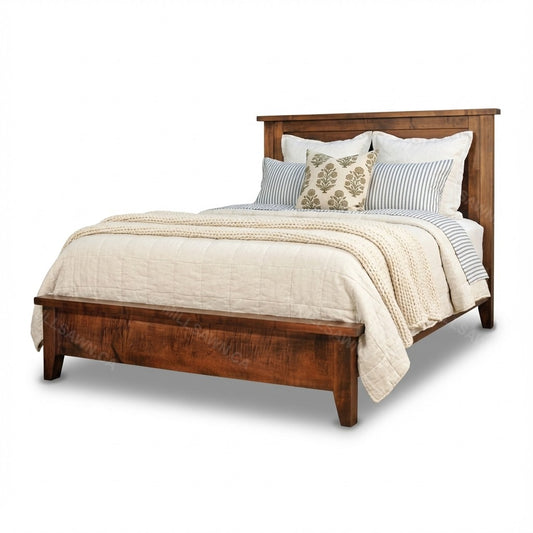 Farmhouse Solid Wood Bed