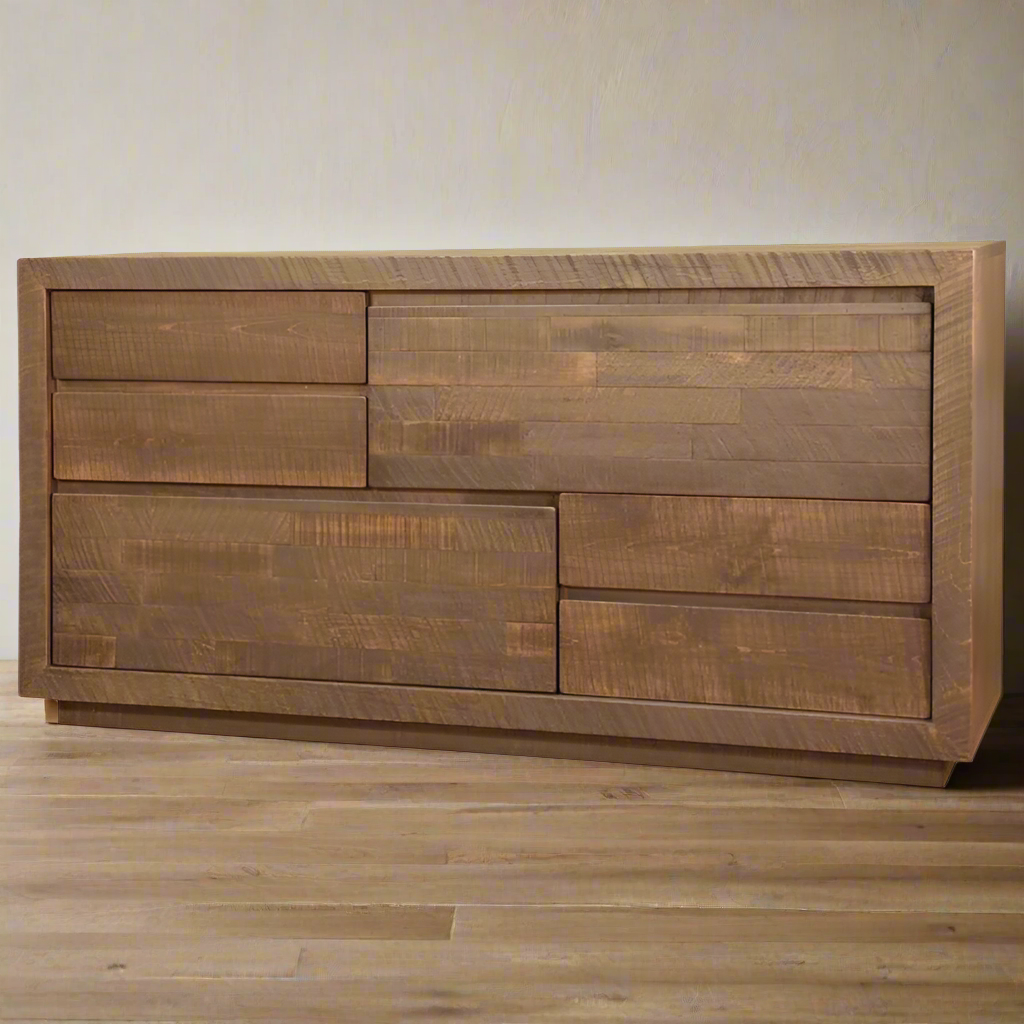 Greystone Solid Wood 6 Drawer Dresser
