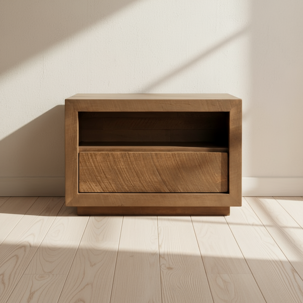 Greystone Solid Wood Nightstand