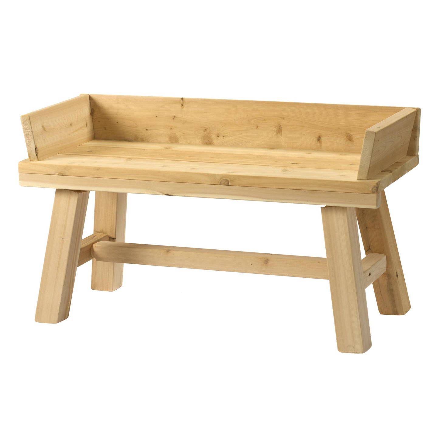 Cedar Wagon Seat