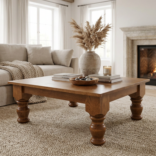 Hazel Solid Wood Coffee Table