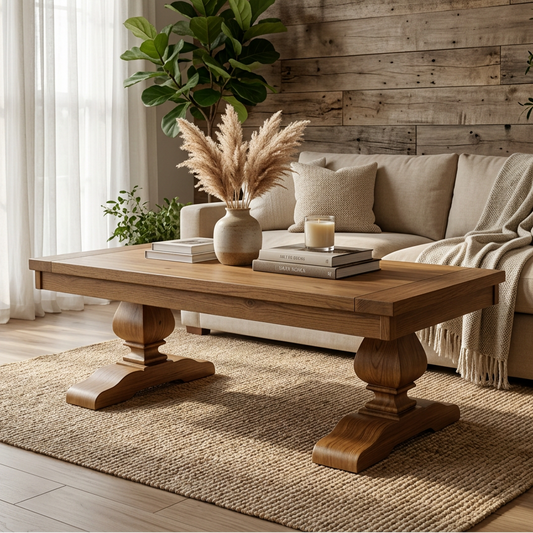 Heritage Solid Wood Coffee Table