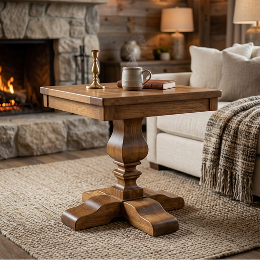 Heritage Solid Wood End Table