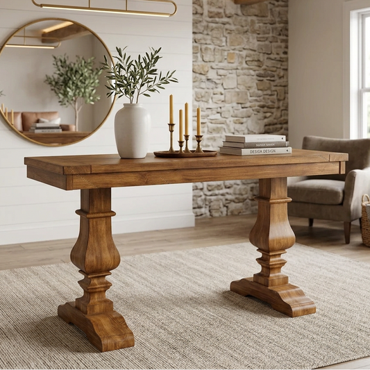 Heritage Solid wood Sofa Table