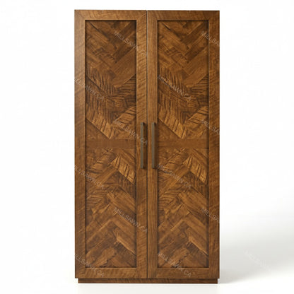 Herringbone Wall Cabinet