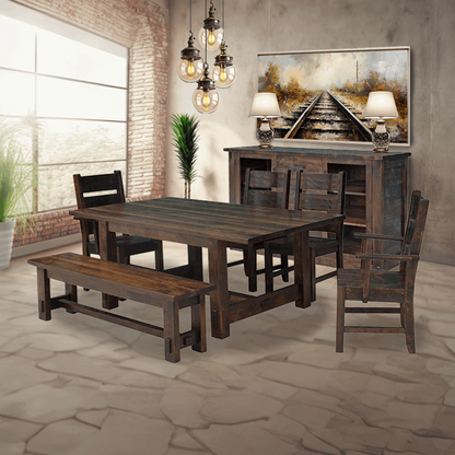 Homestead Solid Wood Dining Table