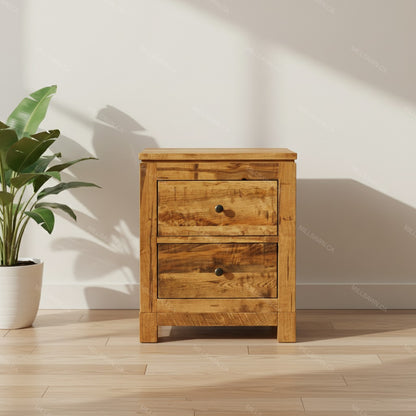 Hugo Solid Wood Nightstand