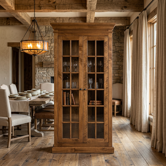 Keatsway Solid Wood Wall | China Cabinet