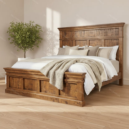 Keatsway Solid Wood Bed