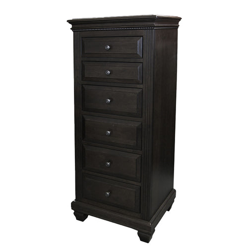 Florentino Solid Wood 6 Drawer Lingerie Chest | Highboy