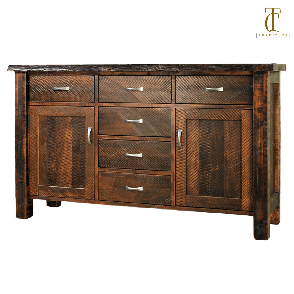 Live Edge Solid Wood Sideboard