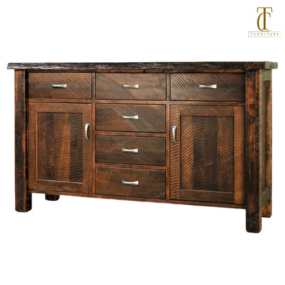 Live Edge Solid Wood Sideboard
