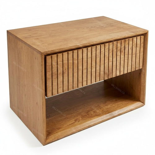 Lagom Solid Wood Nightstand