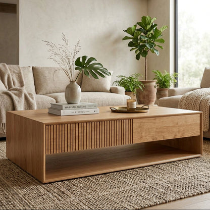 Lagom Solid Wood Coffee Table