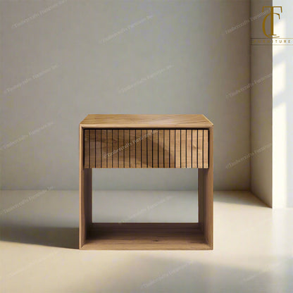 Lagom Solid Wood End Table