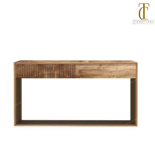 Lagom Solid Wood Sofa Table