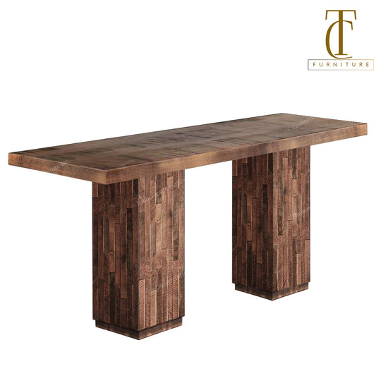 Ledge Rock Solid wood Sofa Table