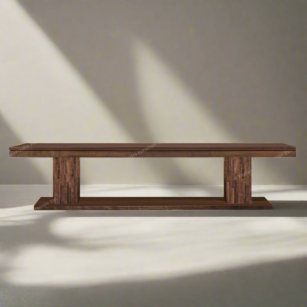 Ledge Rock Solid Wood Bench