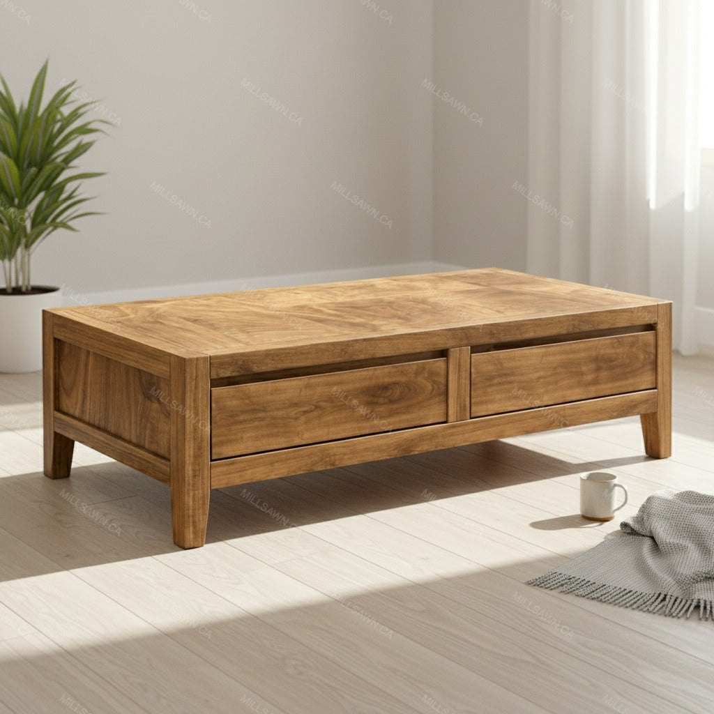 Lenora Solid Wood Coffee Table