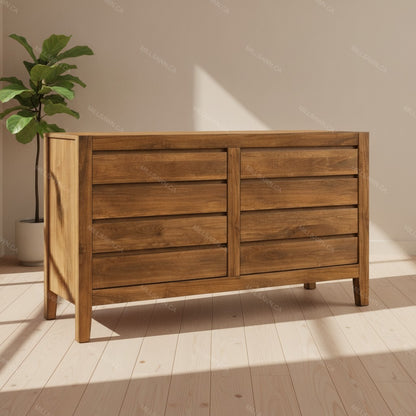 Lenora Solid Wood Dresser